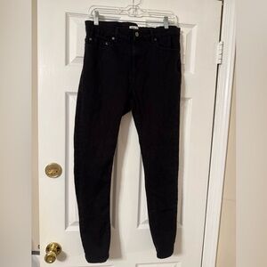 Zara Dark Wash Denim Pants